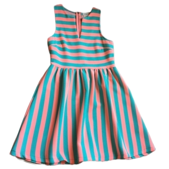 Everly striped summer dress - Picture 1 of 7
